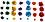 Цветни декоративни помпони с ламе Apli - 78 броя - 
