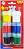 Темперни бои - Комплект от 6 цвята с четка - 