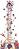 Ръстомер - Knights Tower  - Детски метър-стикер за измерване на височина от 40 cm до 160 cm - 