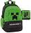 Ученическа раница Creeper - С пиксели за декорация на тема Minecraft - 