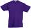   Fruit of the Loom - Purple - 100% ,   Kids Valueweight - 