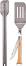 �������� ������� �� ������� Opinel Premium Barbecue Set - 3 ����� - 