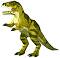 Хартиен свят: Тиранозавър Рекс - Модел за сглобяване от серията Ерата на динозаврите - 