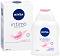 Nivea Intimo Sensitive Wash Lotion - Успокояващ интимен лосион с лайка, пантенол и млечна киселина - 