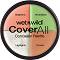 Wet'n'Wild Cover All Concealer Palette - Палитра с коректори от серията "Cover All" - 