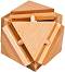 Магическа триъгълна кутия - 3D пъзел от бамбук - 