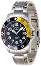 Часовник Zeno-Watch Basel - Black + Yellow 6350Q-a1-9M - От серията "Airplane Diver II" - 