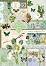 Декупажна хартия - Зелени цветя 223 - От серията Digital Collection Mulberry - 