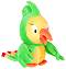 Папагалът Поли - Плюшена играчка за куклен театър - 