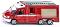 Противопожарна кола - Mercedes-Benz Sprinter - Метална играчка от серията "Super: Emergency rescue" - 