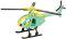 Хеликоптер - Дървен 3D пъзел за оцветяване от серията "Mara" - 