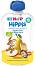 HIPP HiPPiS - Био забавна плодова закуска ябълка, круша и бебешки сухари - Опаковка от 100 g за бебета над 4 месеца - 