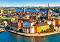 Стария град на Стокхолм, Швеция - Пъзел от 500 части - 