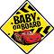 Табела с надпис Baby on Board - Колите - Аксесоар за автомобил - 