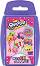 Shopkins - Who's The Star Of Shopville? - Детска игра с карти от серията "Top Trumps: Play and Discover" - 
