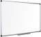 Магнитна бяла дъска - Комплект с поставка за маркери и крепежни елементи -