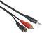   3.5 mm  male  2 x  male Hama - 2  5 m - 