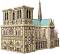 Катедралата Нотр Дам, Париж - 3D пъзел от 324 пластмасови части - 