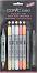 Двувърхи маркери Copic Pastels - 5 цвята и тънкописец от серията Ciao - 