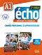 Echo - A1: Учебна тетрадка по френски език + отговори + CD : 2e edition - J. Girardet, J. Pecheur - 