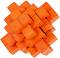 Оранжев ананас - 3D пъзел от серията "IQ тест"  - 