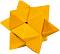 Жълта звезда - 3D пъзел от серията "IQ тест" - 