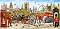 Гордостта на Лондон - Панорамен пъзел от 4000 части на Ричард Макнийл - 