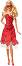 Кукла Барби в червена парти рокля - Mattel - От серията Barbie - Колекционерски кукли - 