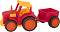 Детски трактор с ремарке Battat - От серията Wonder Wheels - 
