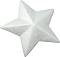 Звезда от стиропор - 20 x 5.3 cm - 