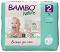 Bambo Nature 2 - S - Еко пелени за еднократна употреба за бебета с тегло от 3 до 6 kg - 
