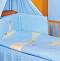 Бебешки спален комплект от 4 части - Panorama Kora - 100% памук за легла с размери 60 x 120 cm и 70 x 140 cm - 