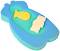 Подложка за бебешка вана Maltex - С 2 гъби за къпане - 