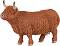 Фигурка на шотландско високопланинско говедо Papo - От серията Животните във фермата - 