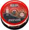 CD-R Maxell 700 MB - 25 диска със скорост на записване до 52x - 