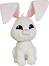 Плюшена играчка зайето White bunny - Jazwares - От серията Animal Jam - 