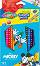 Цветни моливи Colorino Kids - 13 молива и острилка на тема "Мики Маус" - 