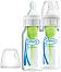 Стъклени стандартни бебешки шишета Dr. Brown's Narrow Neck - 2 броя x 120 ml, от серията Options+, 0+ м - 