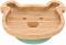 Детска бамбукова чиния за хранене Lassig - От серията Little Chums, 6+ м - 