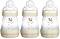 Бебешки шишета MAM Easy Start Anti-Colic - 3 броя x 160 ml, за 0+ месеца - 
