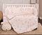 Бебешки двулицев спален комплект 4 части с обиколник Lorelli Lily - За легла 60 x 120 cm, от серията Зайчета - 