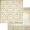 Хартия за скрапбукинг Stamperia - Текстура в златисто - 30.5 x 30.5 cm от колекцията Sleeping Beauty - 