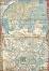 Декупажна хартия Stamperia - Карта - A4 от колекцията Sir Vagabond in Japan - 