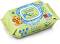 Бебешки мокри кърпички с алое вера и лайка - Опаковка от 80 броя - 