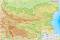 Стенна природногеографска карта на България - М 1:270 000 - 