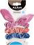 Кадифени тънки скрънчи ластици за коса Agiva - 3 броя от серията Agiva Professional - 