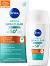 Nivea Derma Skin Clear Daily UV Fluid SPF 50+ - ������������� ����� �� ���� �� ������� ��� ���� ���� �� ������� Derma Skin Clear - �������