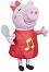 Интерактивна играчка - Прасенцето Пепа с микрофон - С височина 27 cm от серията "Peppa Pig" - 