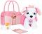 Плюшена играчка кученце в чантичка - Jakks Pacific inc - На тема Принцесите на Дисни - 