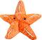 Плюшена играчка - Keel Toys Морска звезда - От серията "Eco" - 
